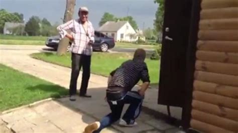 super drunk dude attempts to fight his father video ebaum s world