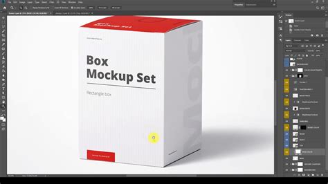 11891 Box Mockup Tutorial Easy To Edit