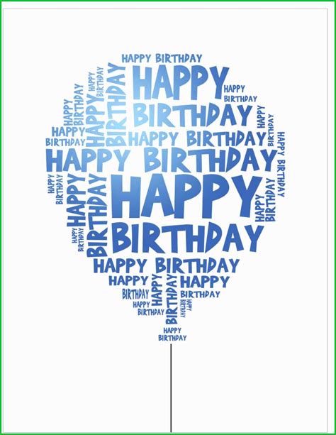 21 Customize Our Free Happy Birthday Card Template For Word Formating