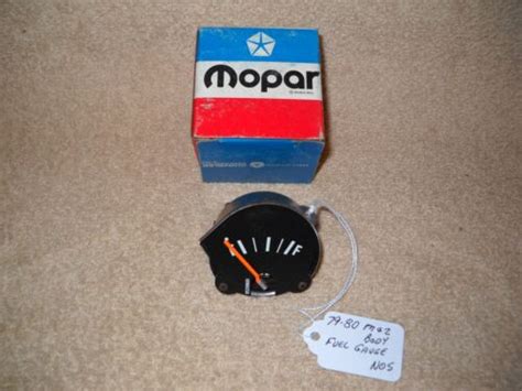 Nos Mopar Omni Horizon Rampage Charger Turismo Fuel Gauge Ebay