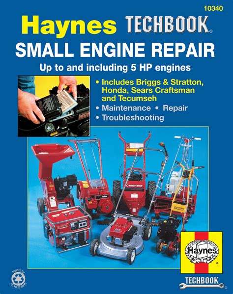 Small Engine Repair Haynes Techbook 5 Hp And Less Haynes Repair Manual
