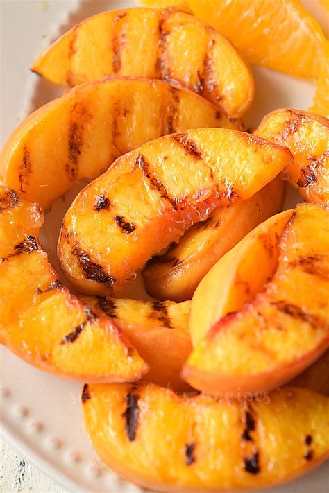 Grilled Peach Salad With Honey Vinaigrette Savory Bites Recipes A Food Blog With Quick And