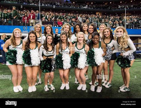 December 31st 2015 Michigan State Cheerleaders During The 2015