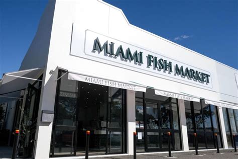 Miami Fish Market Will Oh Fish Ially Open This Month Miami Fish Market