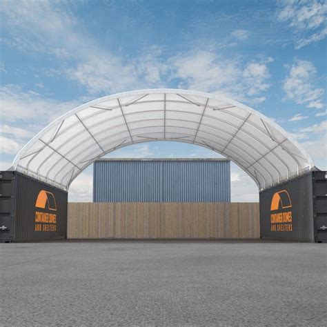 40 X 40ft Container Shelter 12 X 12m Container Domes And Shelters