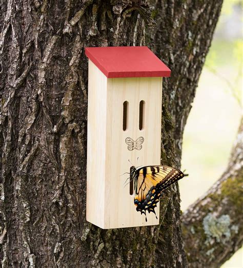 The definition of a butterfly plan house is '…where two or four wings of a house are constructed at an angle to the core, usually at approximately 45 degrees to the wall of. Butterfly House Habitats CG732765 - Snapdoodle Toys & Games