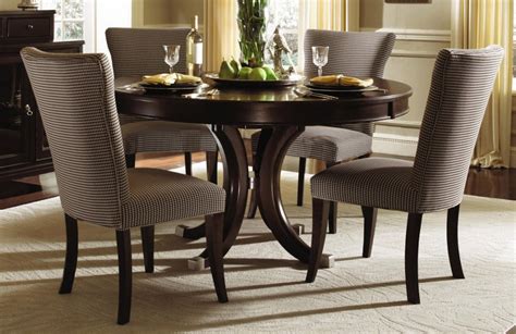 Round Dining Table Set With Leaf Homesfeed