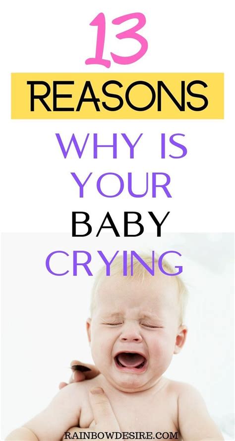 13 Reasons Why Do Babies Cry How To Soothe A Crying Baby Baby