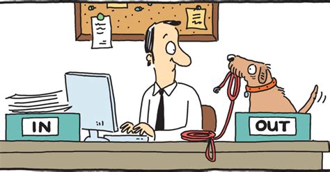 Mystery Fanfare Cartoon Of The Day Take Your Dog To Work Day