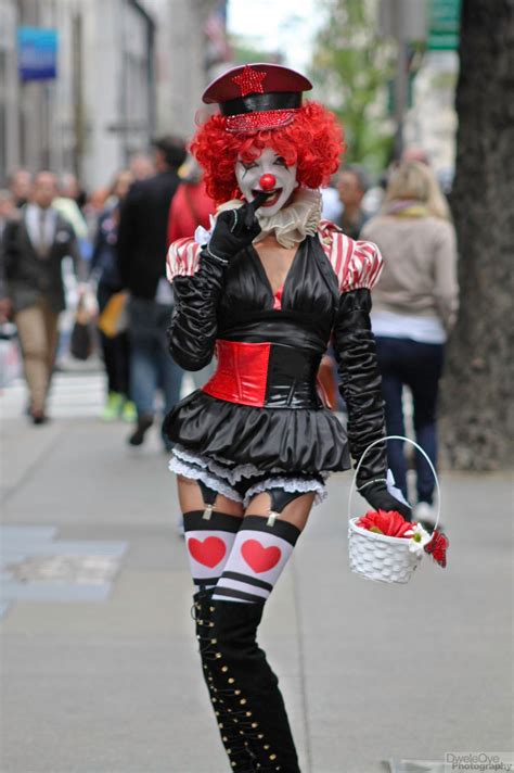 sexy clown girl spotted in nyc r clowngirls