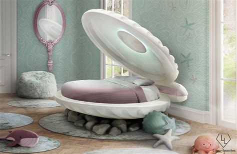 princess   mermaid inspired bed luxurylaunches