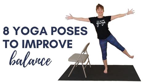 8 yoga poses to improve balance for beginners from chair assisted to freestanding youtube