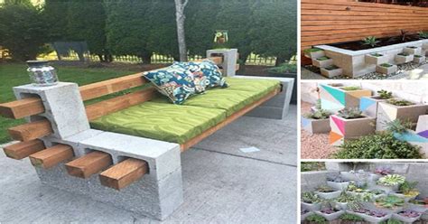 You can get them at your local home improvement store. Most Stunning DIY Cinder Blocks Ideas For Amazing Backyard - Genmice