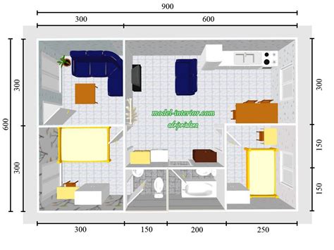 Di antara ukuran tersebut, bentuk rumah sederhana ukuran 6x9 merupakan hunian favorit masyarakat. Populer 40+ Desain Rumah Minimalis 2 Kamar Ukuran 6x9