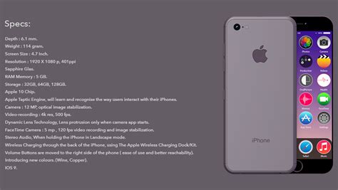 Apple Iphone 7 Concept And Specifications Apple Iphone 7 Concept