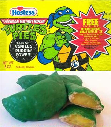 Hostess Teenage Mutant Ninja Turtles Pies Nostalgia