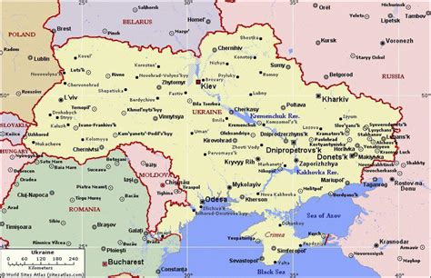 Printable map of ukraine, the largest country in european continent and is located in eastern part of european continent. Volatility Returns As the Crisis In Ukraine Creates Market ...