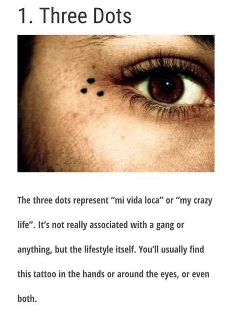 3 Tattoo Dots By Eye Tattoo World