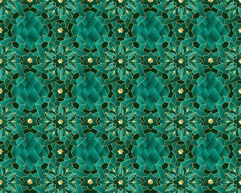 Emerald Arabesques Stylization Of Arabic Ornaments On Behance