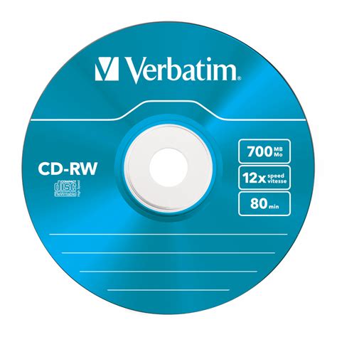 Buy Cd Rw 8cm Colour 12x Cd Recordable And Rewritable Discs Verbatim