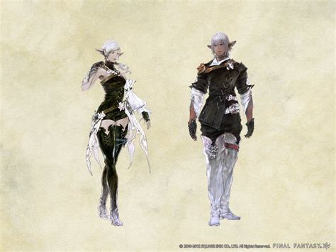 Ffxiv Hub Character Art Final Fantasy Xiv Realm Reborn