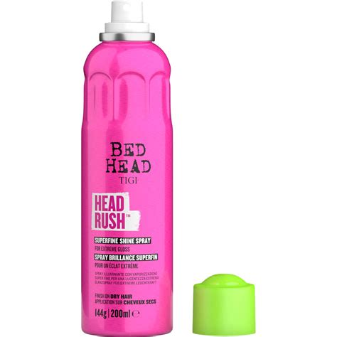Bed Head By TIGI Headrush Shine Hair Spray For Smooth Shiny Hair 200ml