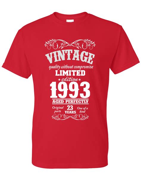 1993 Birthday Shirt 23 Limited Edition Birthday Shirt 23rd Birthday