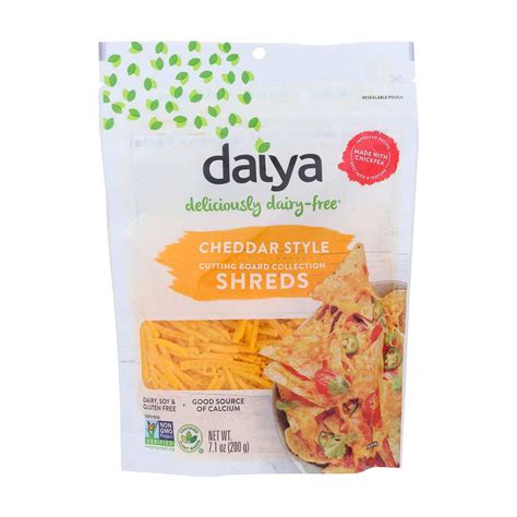 Daiya Dairy Free Cheddar Cheese Style Shreds 7 1 Oz