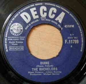 The Bachelors Diane 1964 Vinyl Discogs