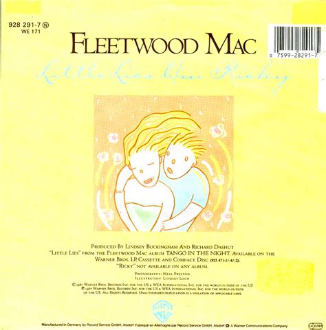 24 1987 Fleetwood Mac Little Lies Klaus Hiltscher Flickr