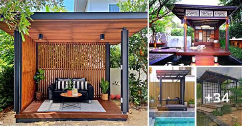 34 Best Garden Pavilion Design Ideas That Will Beautify Your Side Yard