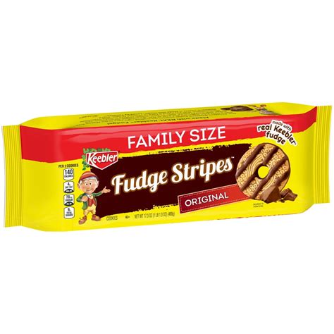 Keebler Fudge Stripes Original Cookies 173 Oz