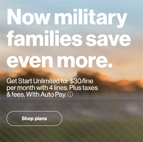 Verizon Wireless Military Discount Discounted Plans Military