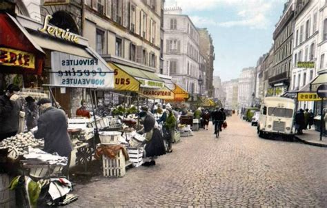 La Rue Lepic Dans Les Années 60 Montmartre Paris Montmartre