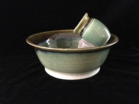 Bowl Fountain In Deep Turquoise Mysite