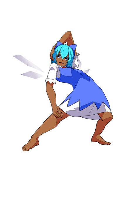 Annyui Cookie Cirno Cookie Touhou Touhou Absurdres Commentary