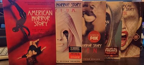 American Horror Story Season 1 2 3 4 5 Sealed 2 4 Lady Gaga Fx Tv 24543327745 Ebay