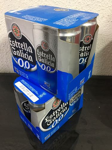 Cerveja Lata Estrella Galicia 0 0 Fardo C 24 Latas 330 Ml Frete grátis