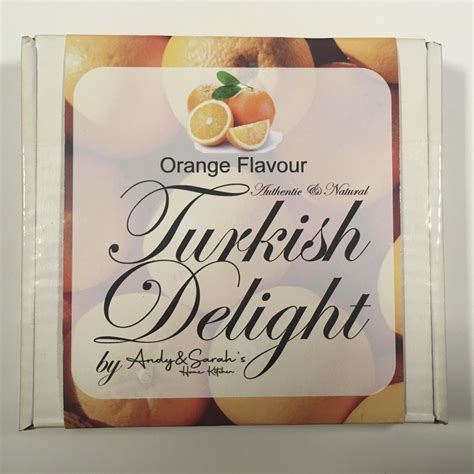 Orange Turkish Delight 16pc 220g