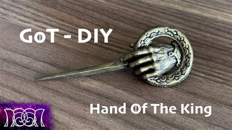 Got Hand Of The King Brooch Diy Youtube