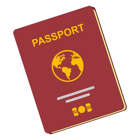 Passport Clipart Cartoon Passport Cartoon Transparent Free For Riset
