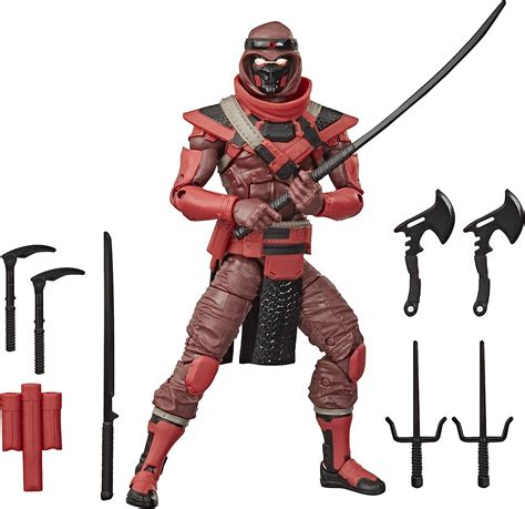 Gi Joe Classified Series Red Ninja Action Figure 08 Collectible