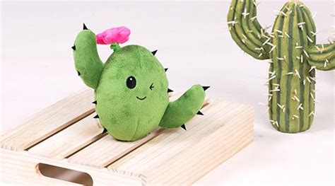 Playing with a cactus isn't usually a good idea, until now. Consuela The Cactus | Plush dog toys, Dog toys, Plush dog