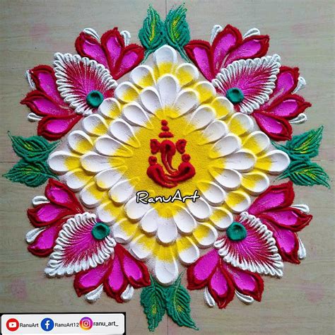 Lotus Rangoli Designs Images Wallpaperiphone6whiteandgold