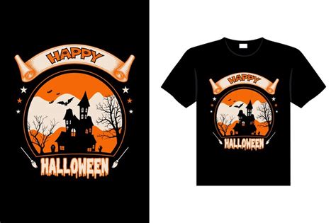 Premium Vector Halloween Horror Vintage Tshirt Design And Scary Lettering Print Template