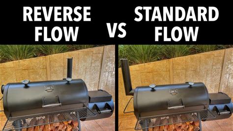 Standard Flow Vs Reverse Flow Smoker Youtube