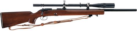 Winchester Model 52c Target Rifle With Telescopic Sight