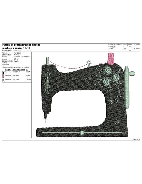 Instant download machine embroidery design sewing machine retro - Alice ...