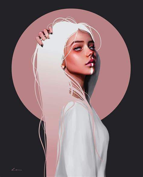 Pin By 😊🌹happy Flower🌹😊 On Amazing Drawings Digital Portrait Art