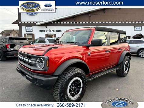 2023 Ford Bronco Big Bend W Sasquatch Package For Sale